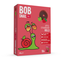 ŠNEK BOB jablečno-jahodové rolky 100 g