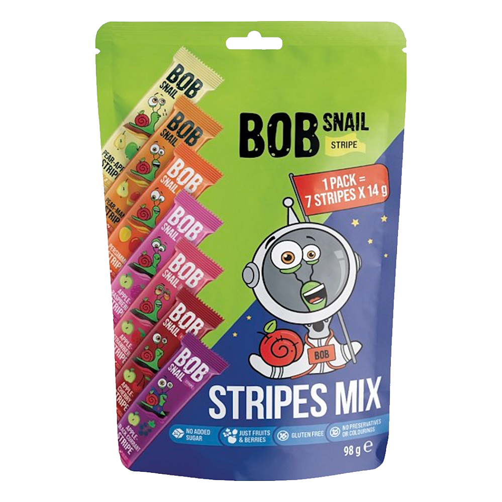 ŠNEK BOB Ovocné plátky mix 98 g