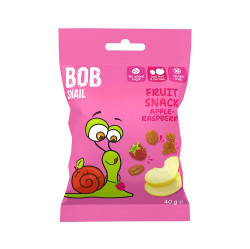 ŠNEK BOB Ovocný snack jablko-malina 40 g