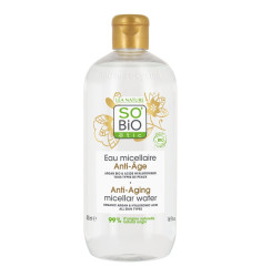 SO’BiO étic Anti-age Précieux Argan Micelární voda s hyaluronem BIO 500 ml