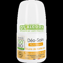 SO’BiO étic Deodorant Nutrition+ s karité BIO roll-on 50 ml