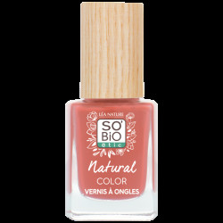 SO’BiO étic Lak na nehty 65 růžová nude 11 ml