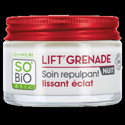 SO’BiO étic Lift'Grenade Rozjasňujcí noční krém proti vráskám BIO 50 ml