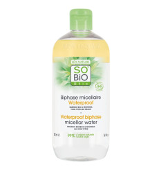 SO’BiO étic Micelární dvoufázová voda Pur Bamboo BIO 500 ml