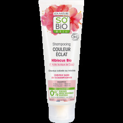 SO’BiO étic Šampon pro barvené a melírované vlasy s ibiškem BIO 250 ml