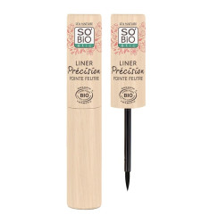 SO’BiO étic Tekuté oční linky BIO 01 černé 3 ml