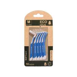 SOFTDENT ECO Mezizubní kartáček zahnutý 0,6 mm 10 ks
