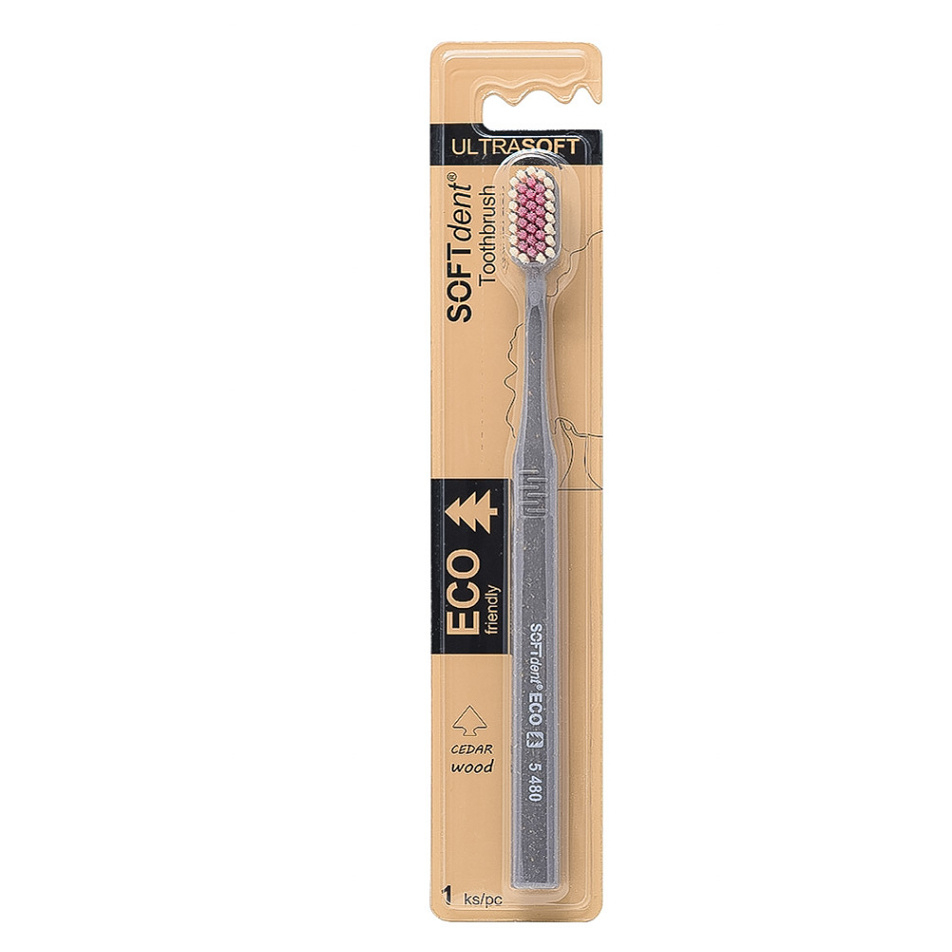 SOFTDENT ECO Zubní kartáček ultrasoft 1ks