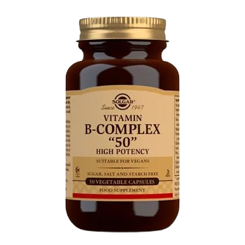SOLGAR Vitamin B-komplex ''50'' 50 kapslí