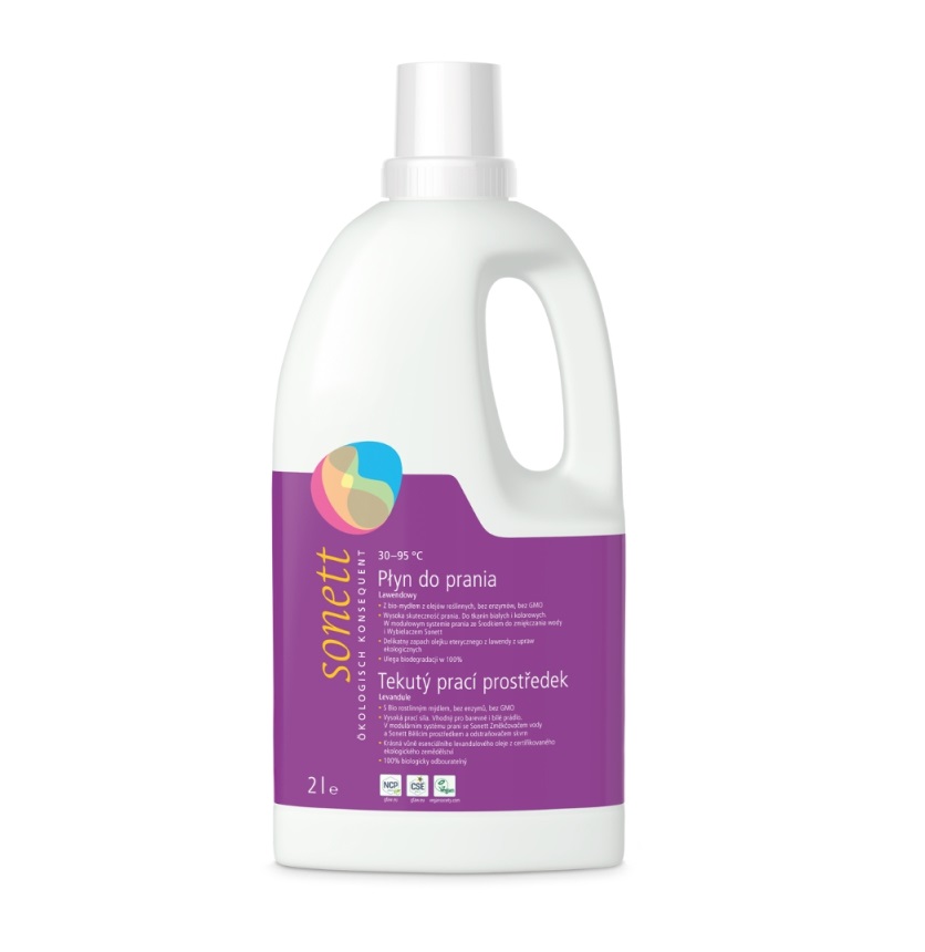 Sonett Prací gel na bílé a barevné prádlo 2 l
