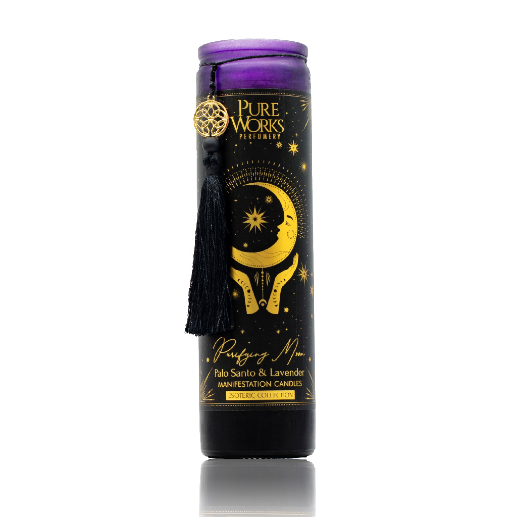 Song of India Vonná svíčka Pure Works - Palo Santo & Levander 300 g