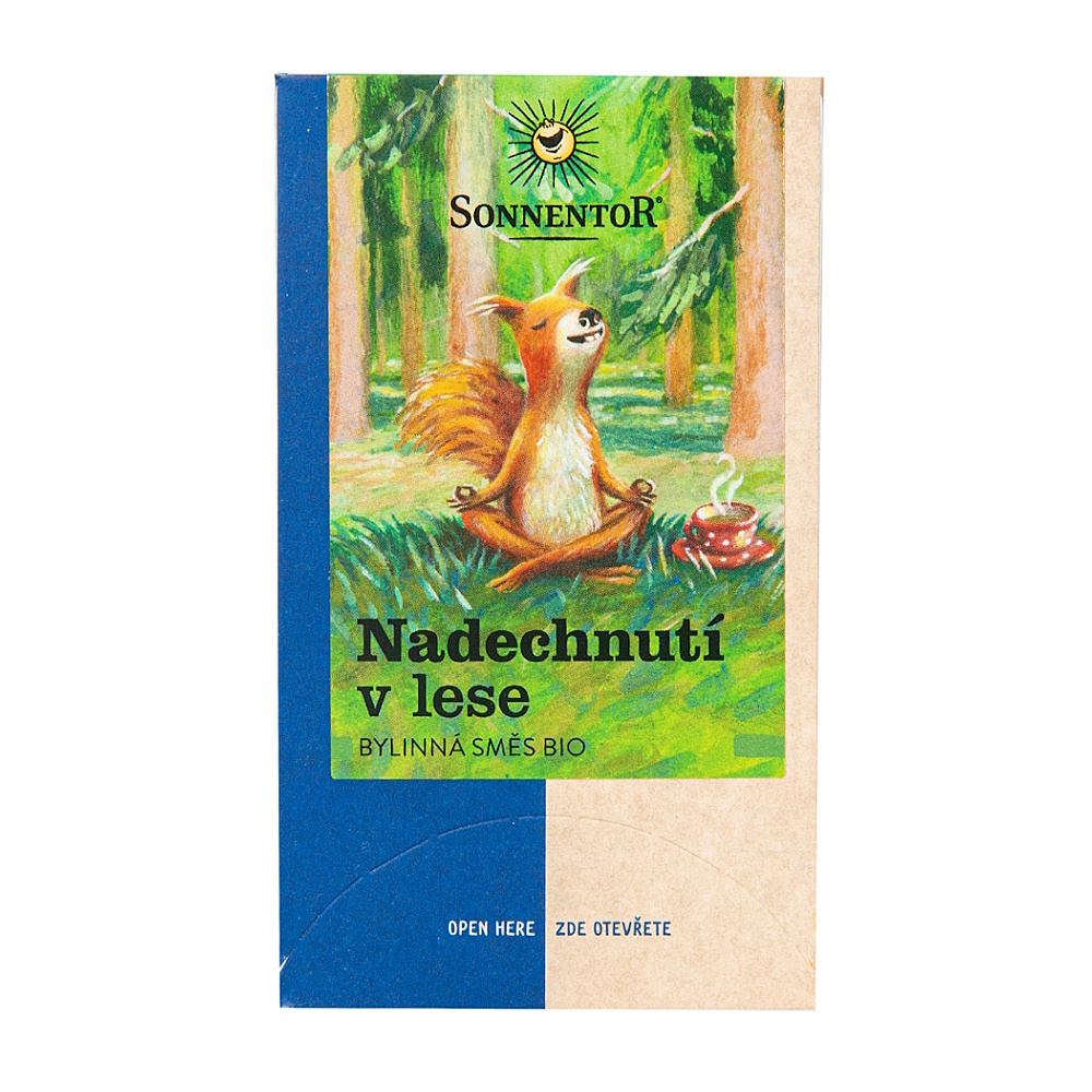 SONNENTOR Čaj nadechnutí v lese BIO 18 sáčků