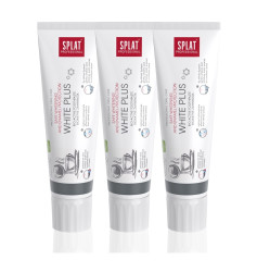 SPLAT Professional WHITE PLUS zubní pasta 3x100 g