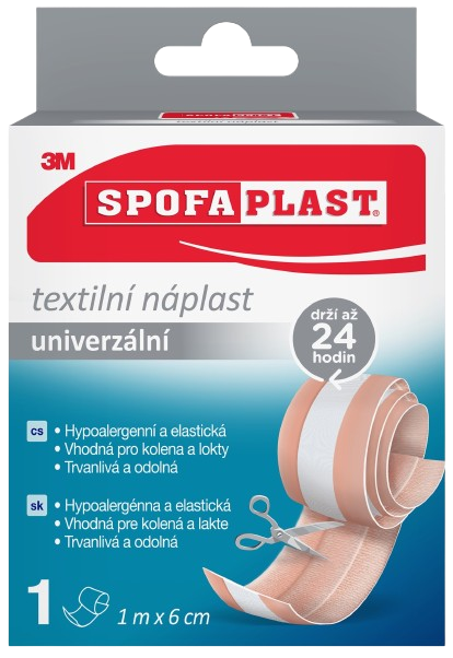 SPOFAPLAST 3M™154 Textilní náplast univerzální 1 m x 6 cm