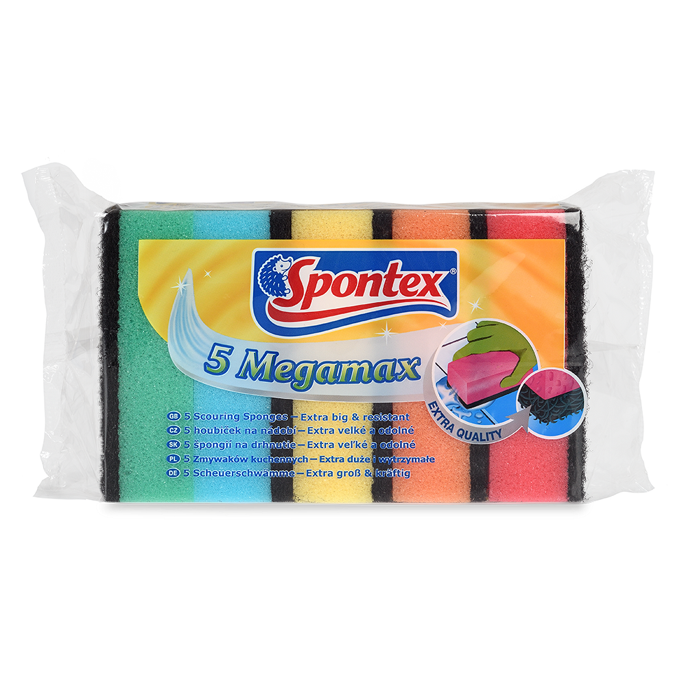 SPONTEX Houba Megamax 5 kusů