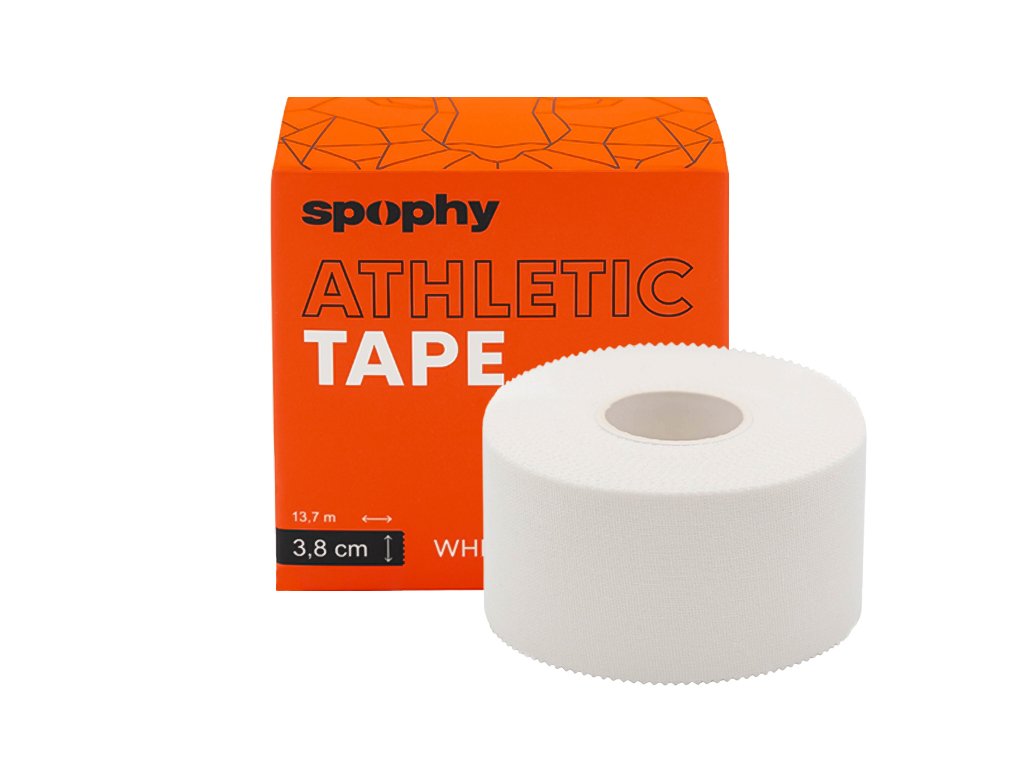 Spophy Athletic Tape 3,8 cm x 13,7 m fixační tejp bílý