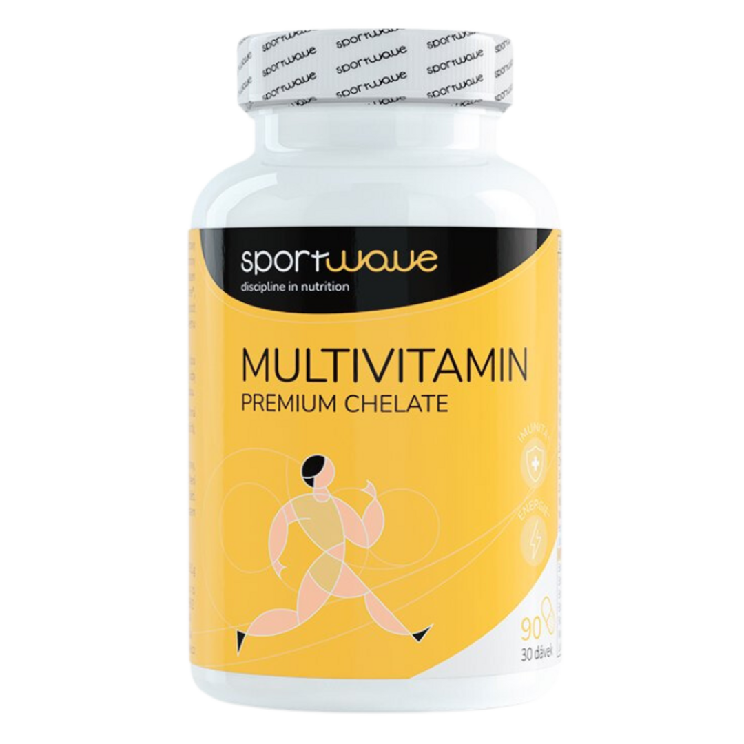 Sport Wave Multivitamin Premium chelate - 90 kapslí