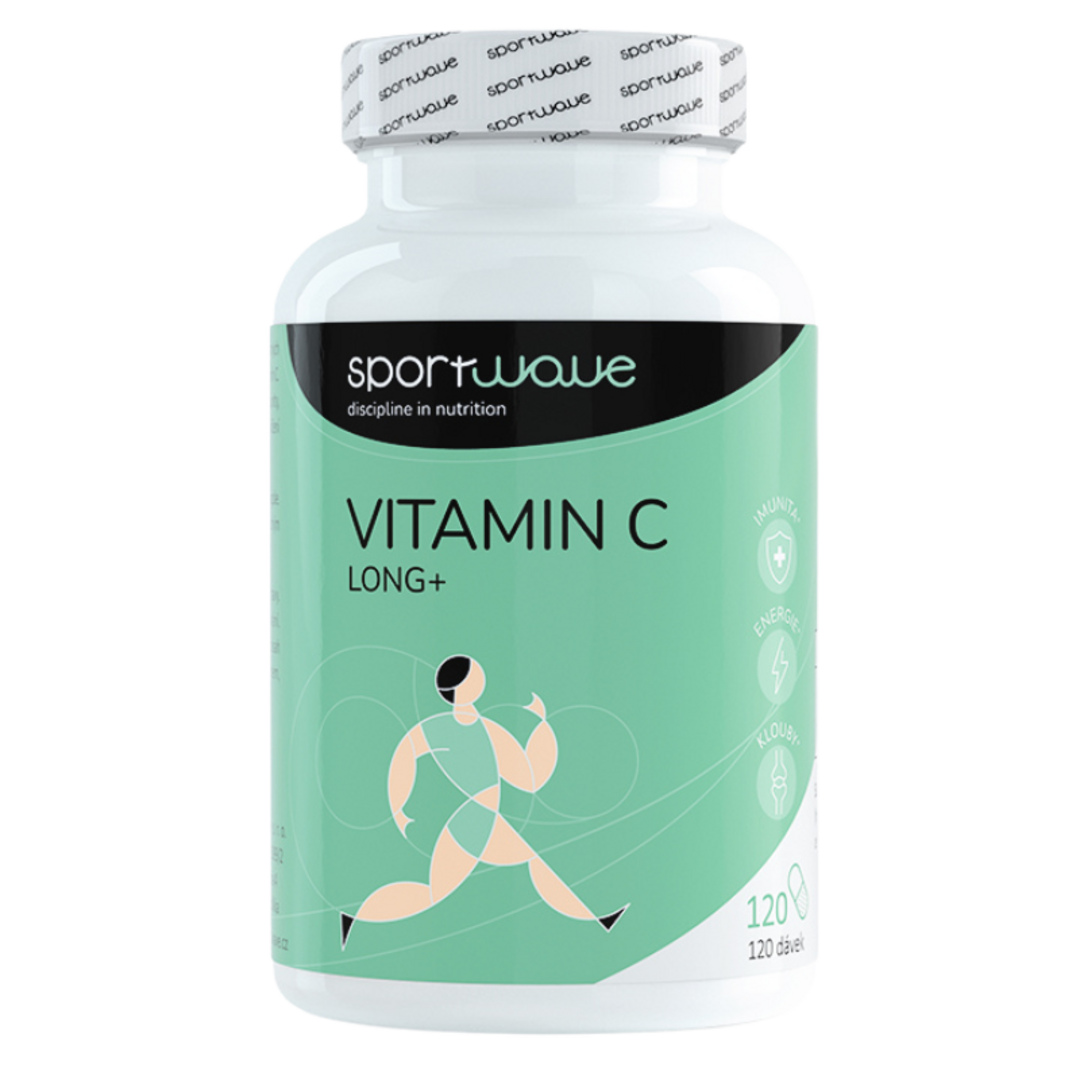 Sport Wave Vitamin C long+ - 120 kapslí