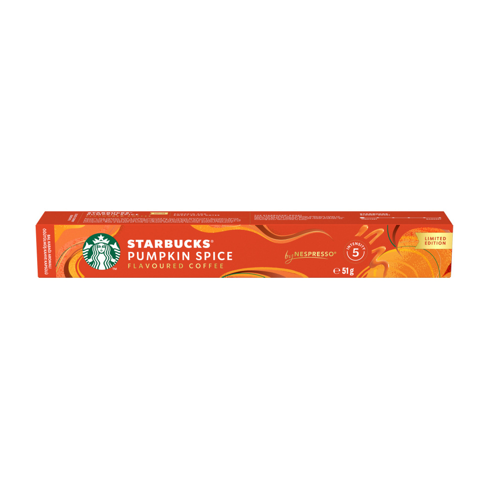 STARBUCKS Pumpkin Spice flavoured by Nespresso kávové kapsle 10 ks
