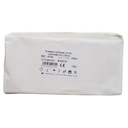 STERIWUND Gáza kompres nesterilní 10 x 20cm 100 kusů
