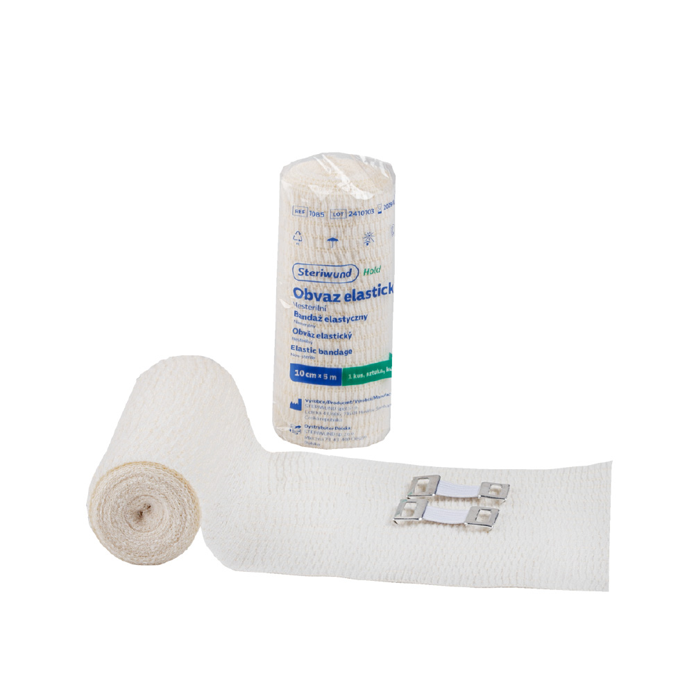 Steriwund Obvaz elastický nesterilní 10 cm x 5 m 1 ks