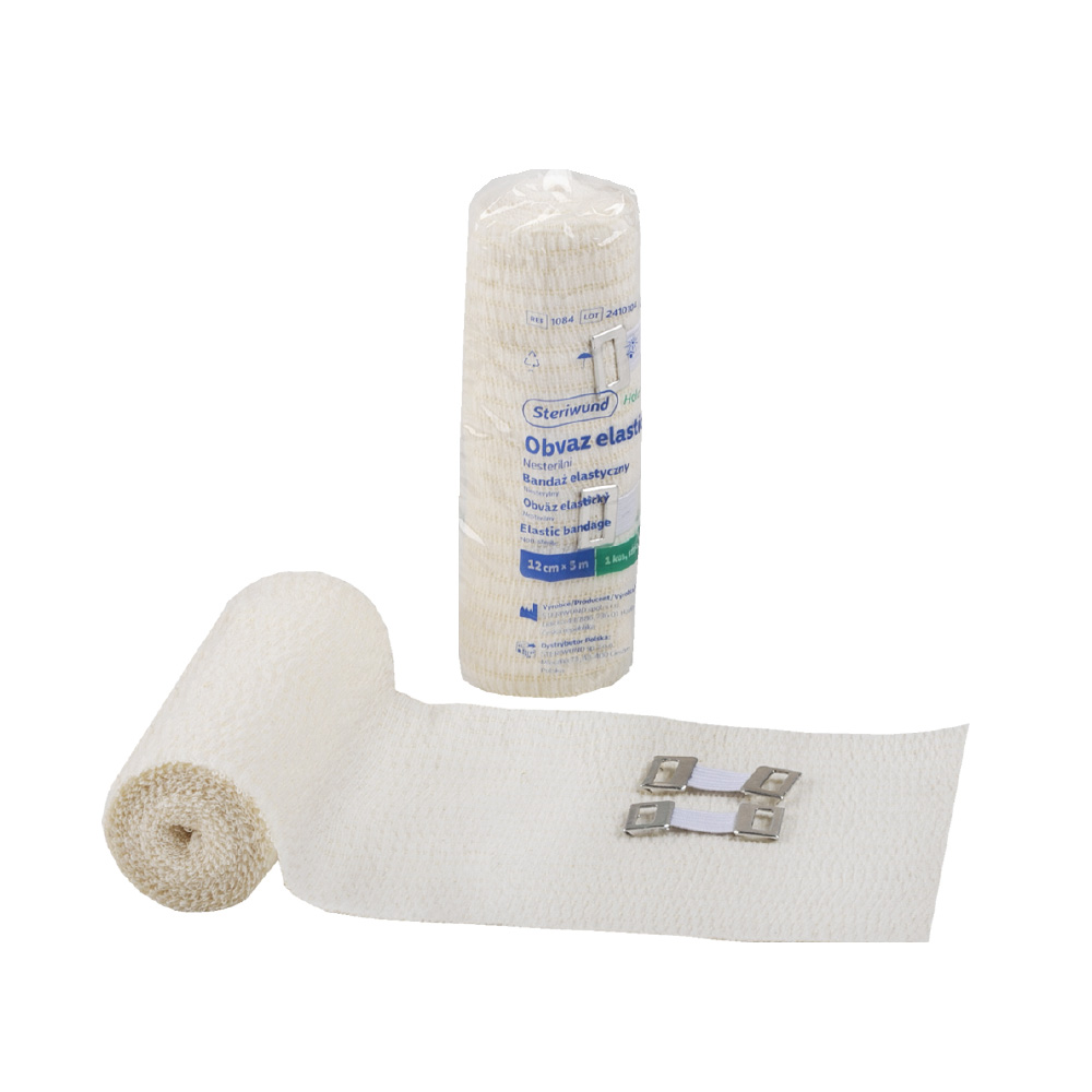 Steriwund Obvaz elastický nesterilní 12 cm x 5 m 1 ks
