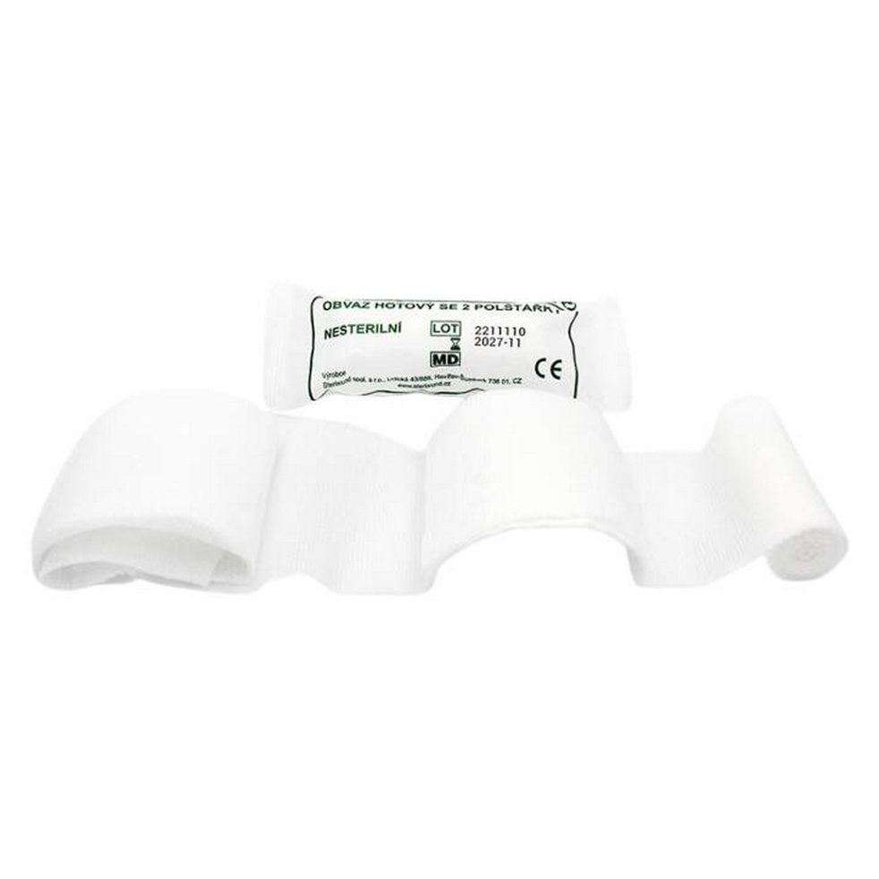 STERIWUND Obvaz hotový s 2 polštářky nesterilní č.3