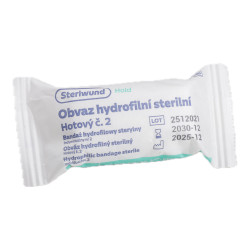Steriwund Obvaz hydrofilní sterilní hotový č. 2 1 ks
