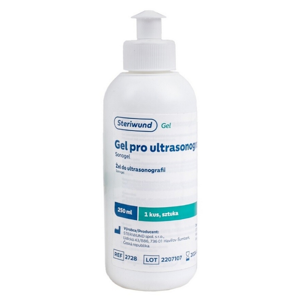 STERIWUND Sonogel na ultrazvuk 250 ml
