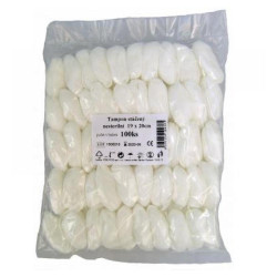 STERIWUND Tampón stáčený z gázy nesterilní 19 x 20 cm 100 kusů