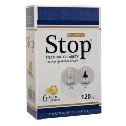 STOPFILTR Super filtr na cigarety 120 kusů