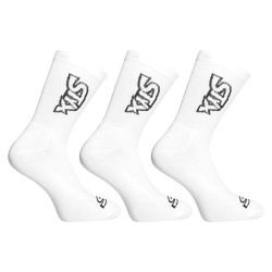 Styx 3PACK ponožky vysoké bílé (3HV1061) L