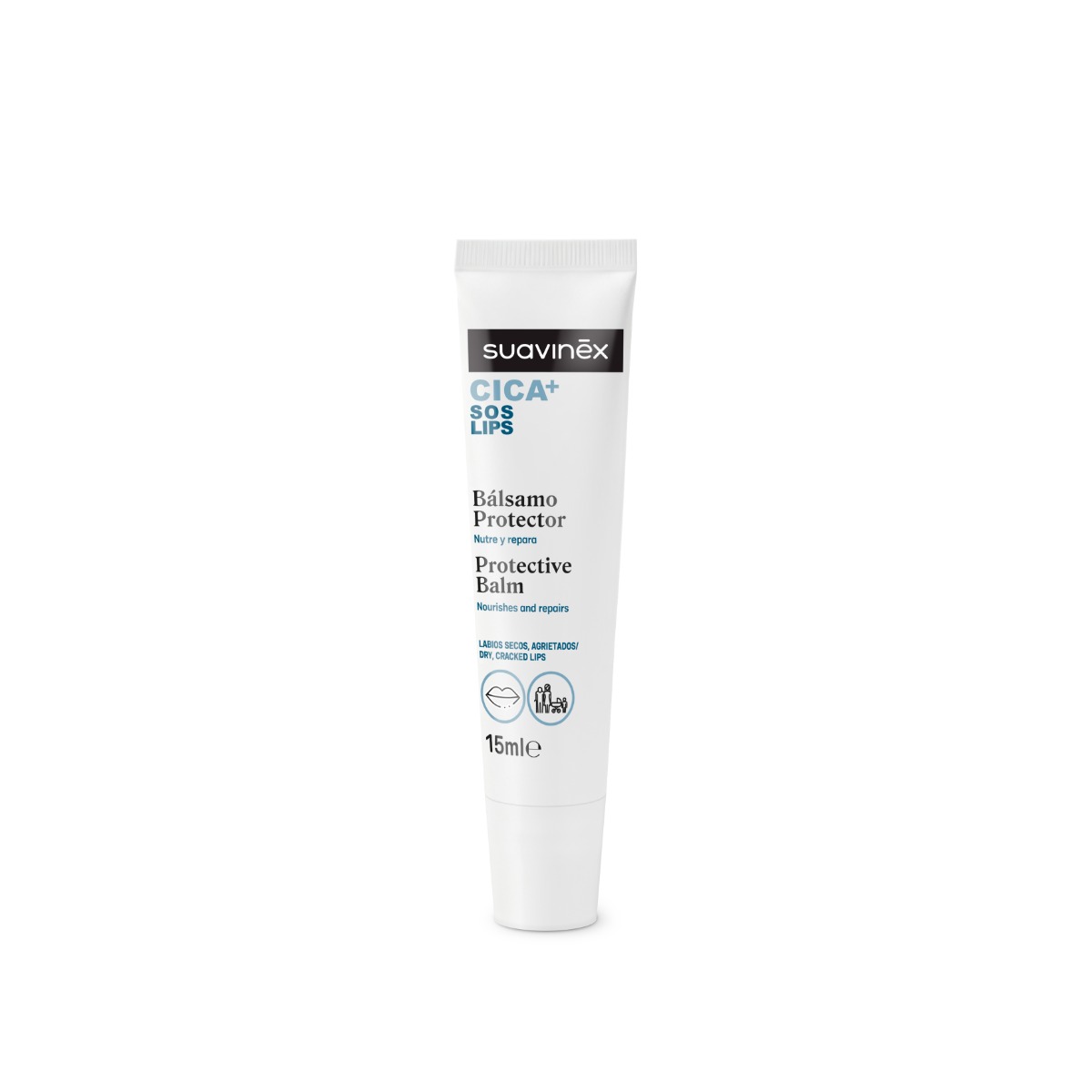 Suavinex CICA Ochranný balzám na rty 15 ml