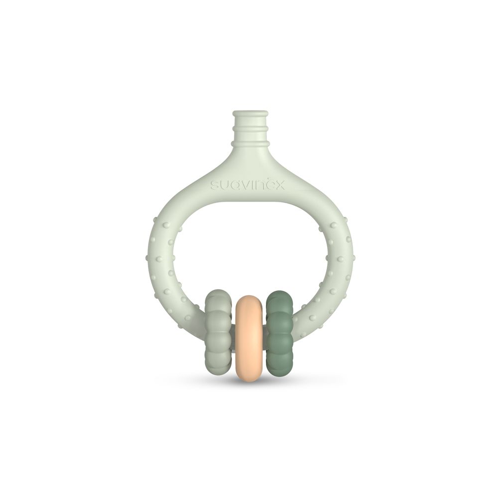 Suavinex Kousátko na masáž dásní 1 ks zelené