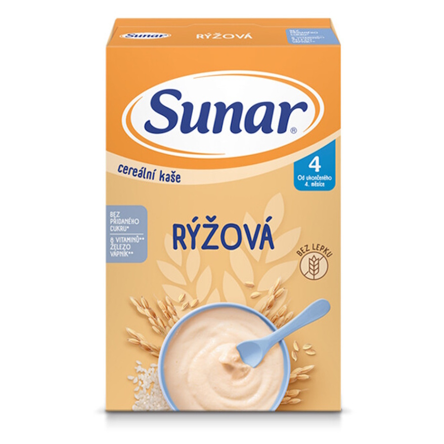 SUNAR Cereální kaše rýžová 210 g