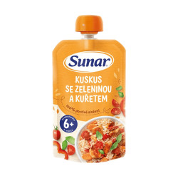 Sunar kuskus se zeleninou a kuřetem 120g