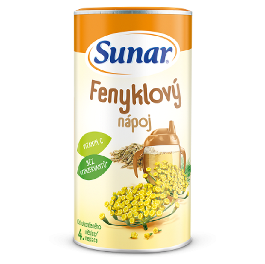 SUNAR Rozpustný nápoj fenyklový 200 g