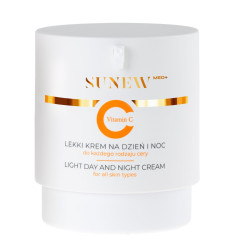 SunewMed+ Lehký denní a noční krém s vitamínem C 50 ml