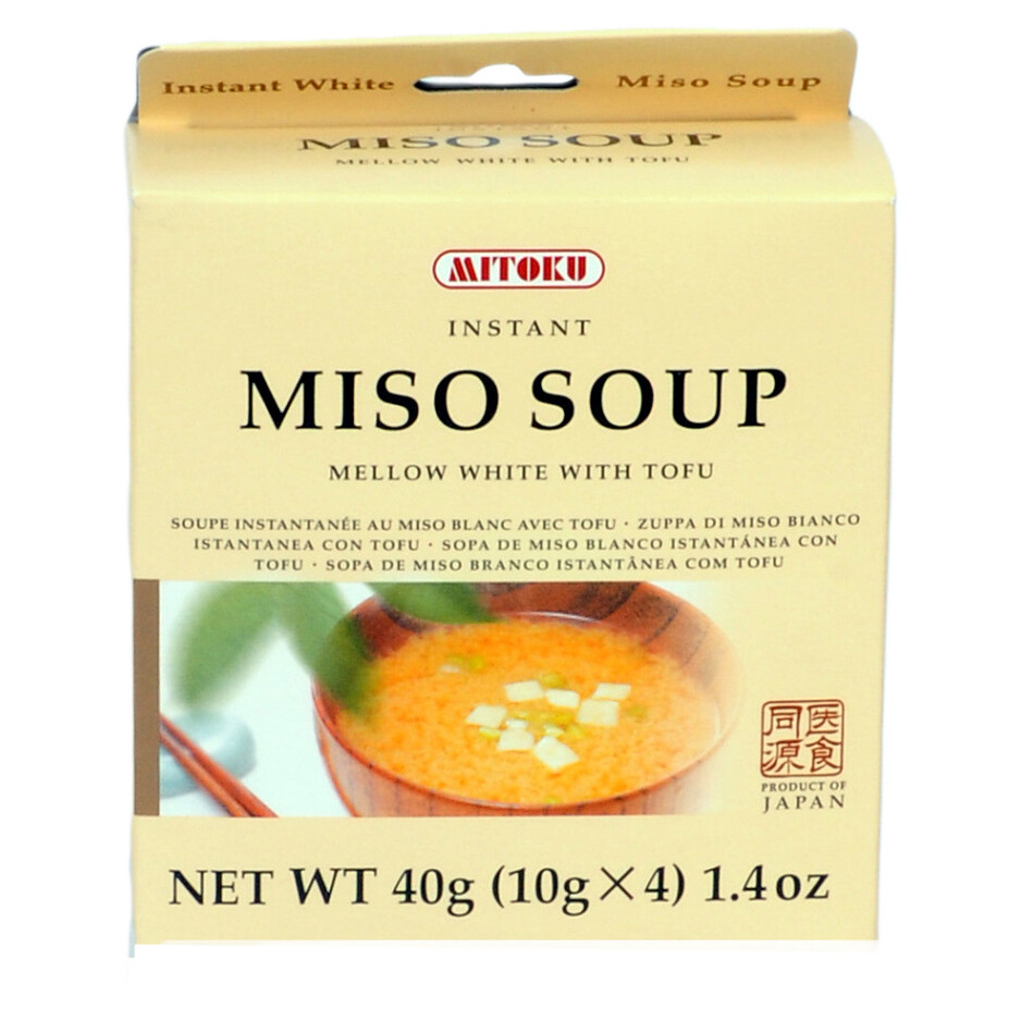 SUNFOOD Instantní miso polévka s tofu 4 x 10 g