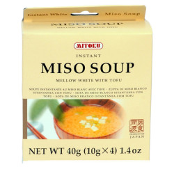SUNFOOD Instantní miso polévka s tofu 4 x 10 g