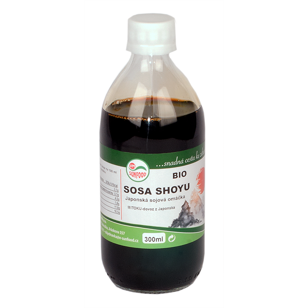 SUNFOOD Sosa shoyu BIO 300 ml