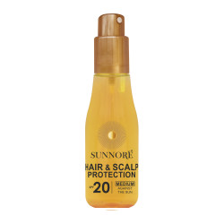 SUNNORÉ Hair&Scalp Protection SPF 20 ochrana vlasů a pokožky hlavy 100 ml