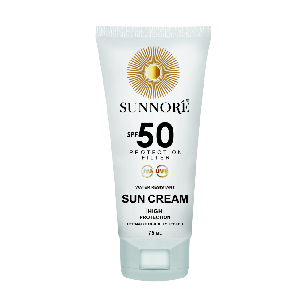 SUNNORÉ Sun Cream SPF 50 krém na opalování 75 ml