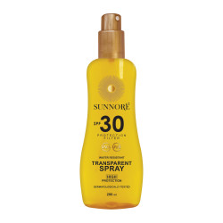 SUNNORÉ Transparent Spray SPF 30 sprej na opalování 200 ml