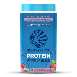 SUNWARRIOR Protein Blend BIO lesní plody 750 g