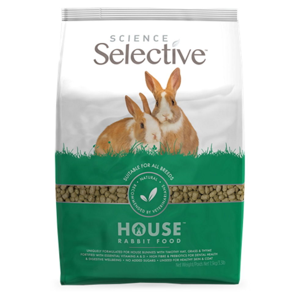 SUPREME Science Selective house rabbit krmivo pro králíky v bytě 1,5 kg