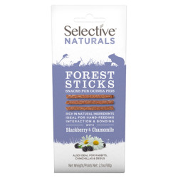 SUPREME Selective naturals snack forest sticks ostružiny a heřmánek 60 g
