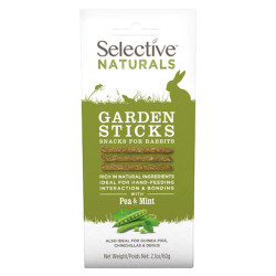 SUPREME Selective naturals snack garden sticks hrášek s mátou 60 g