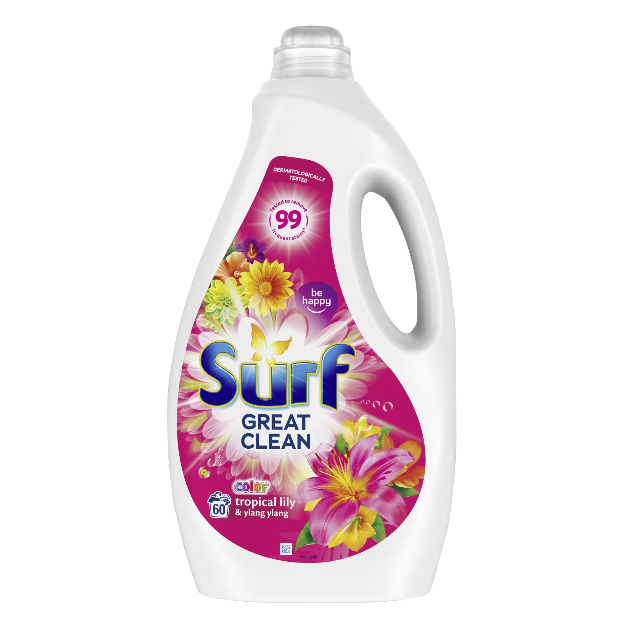 SURF Color prací gel Tropical 3 l