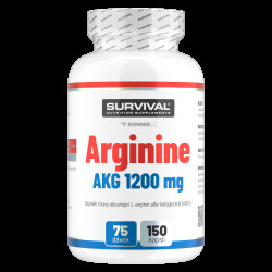 Survival Arginine AKG 1200 mg 150 cps